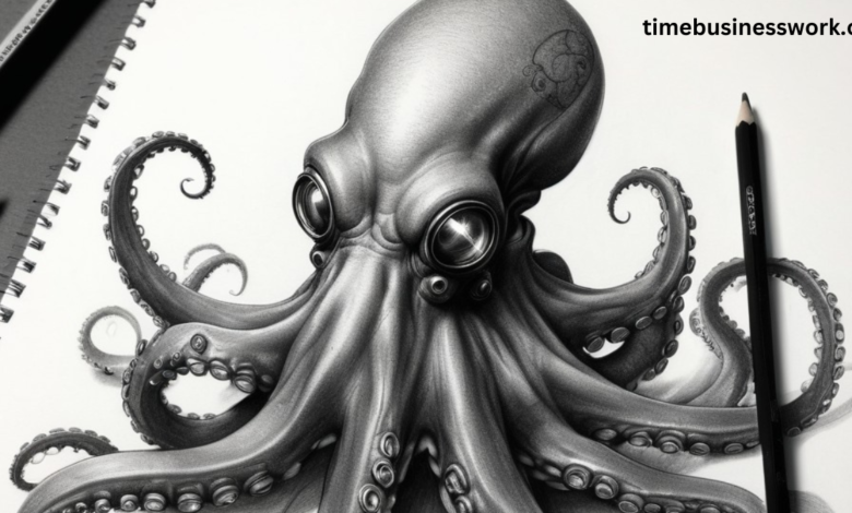 octopus drawing