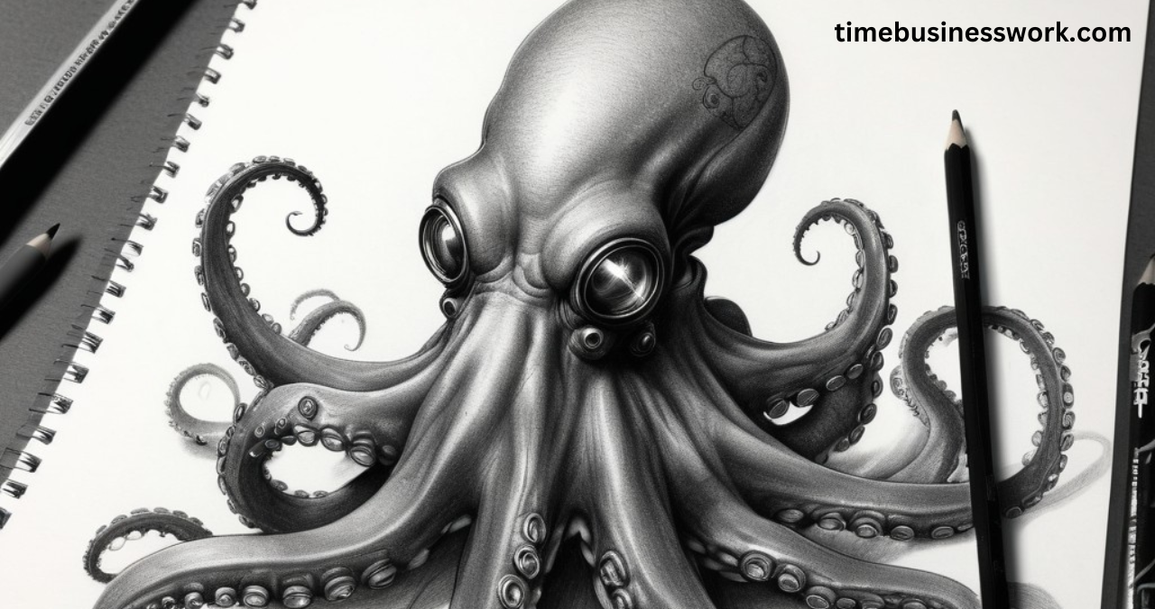 octopus drawing